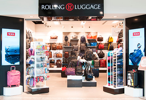 rolling luggage store